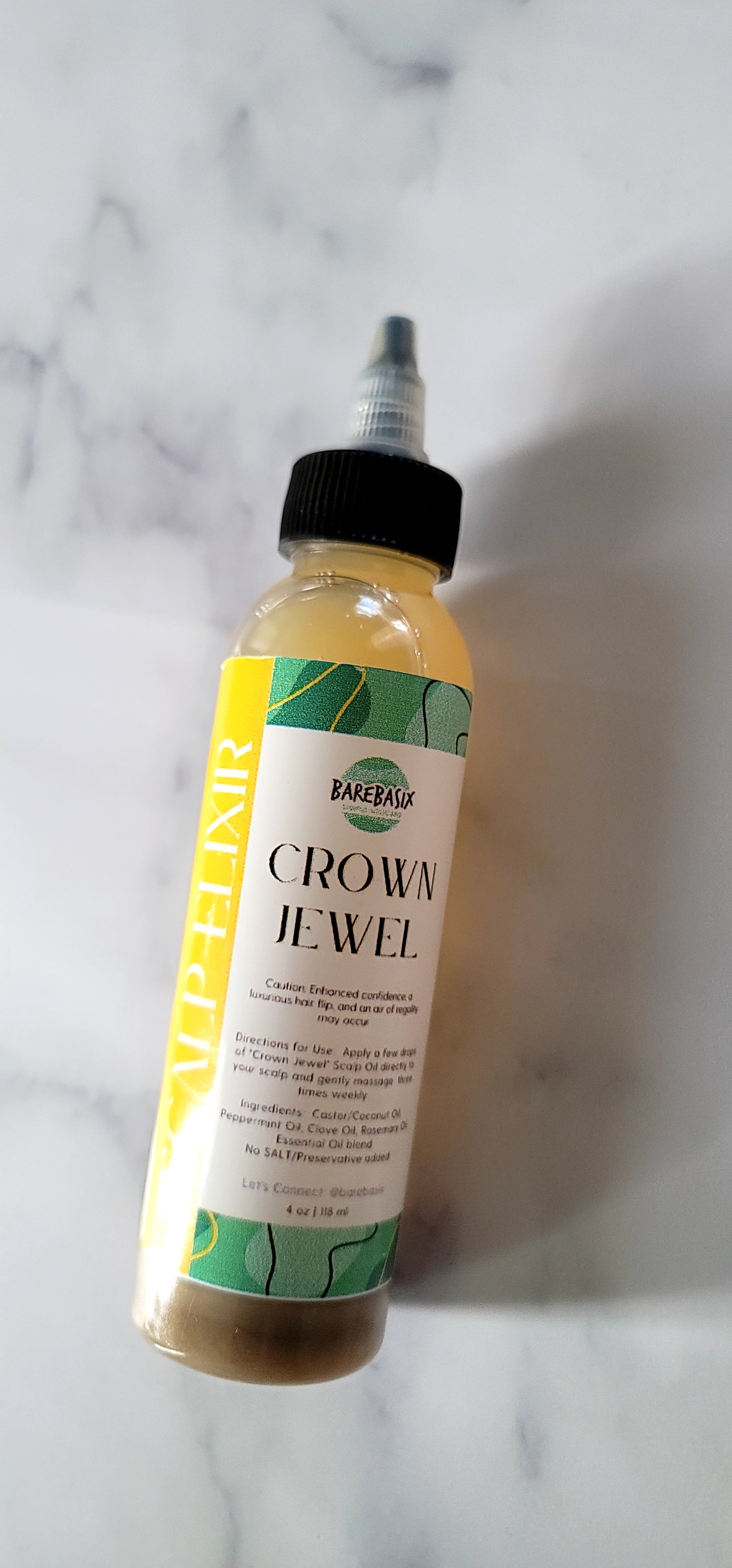 Crown Jewel- Rosemary & Peppermint Hair Oil