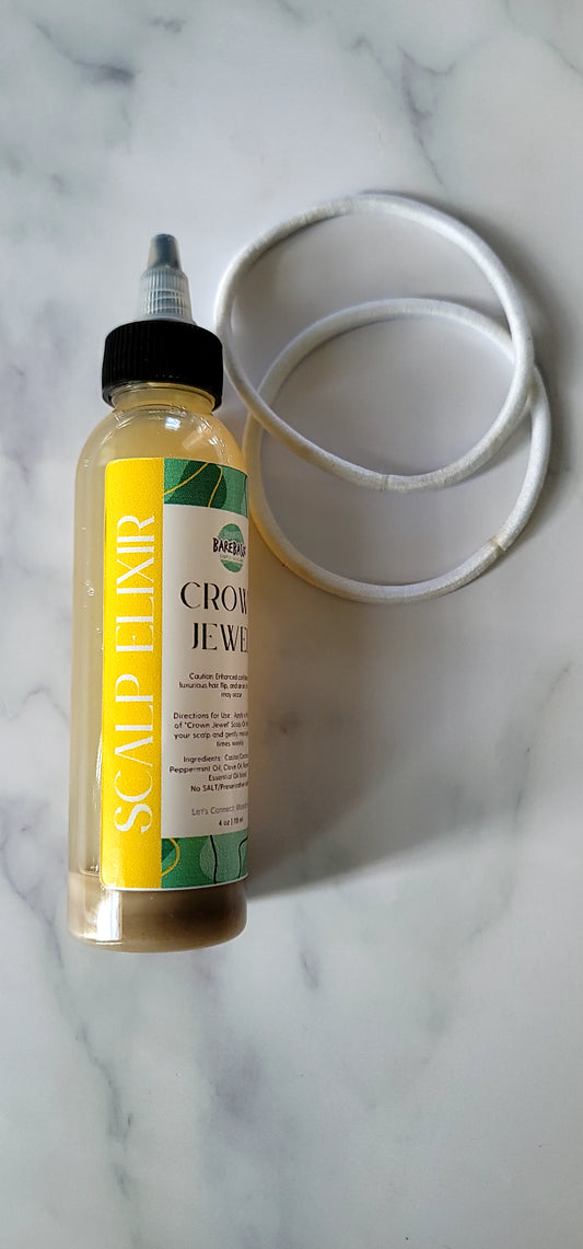 Crown Jewel- Rosemary & Peppermint Hair Oil